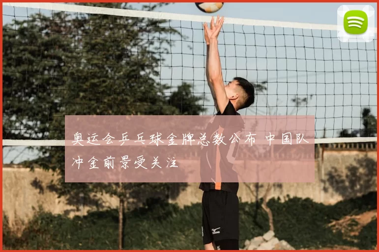 奥运会乒乓球金牌总数公布 中国队冲金前景受关注